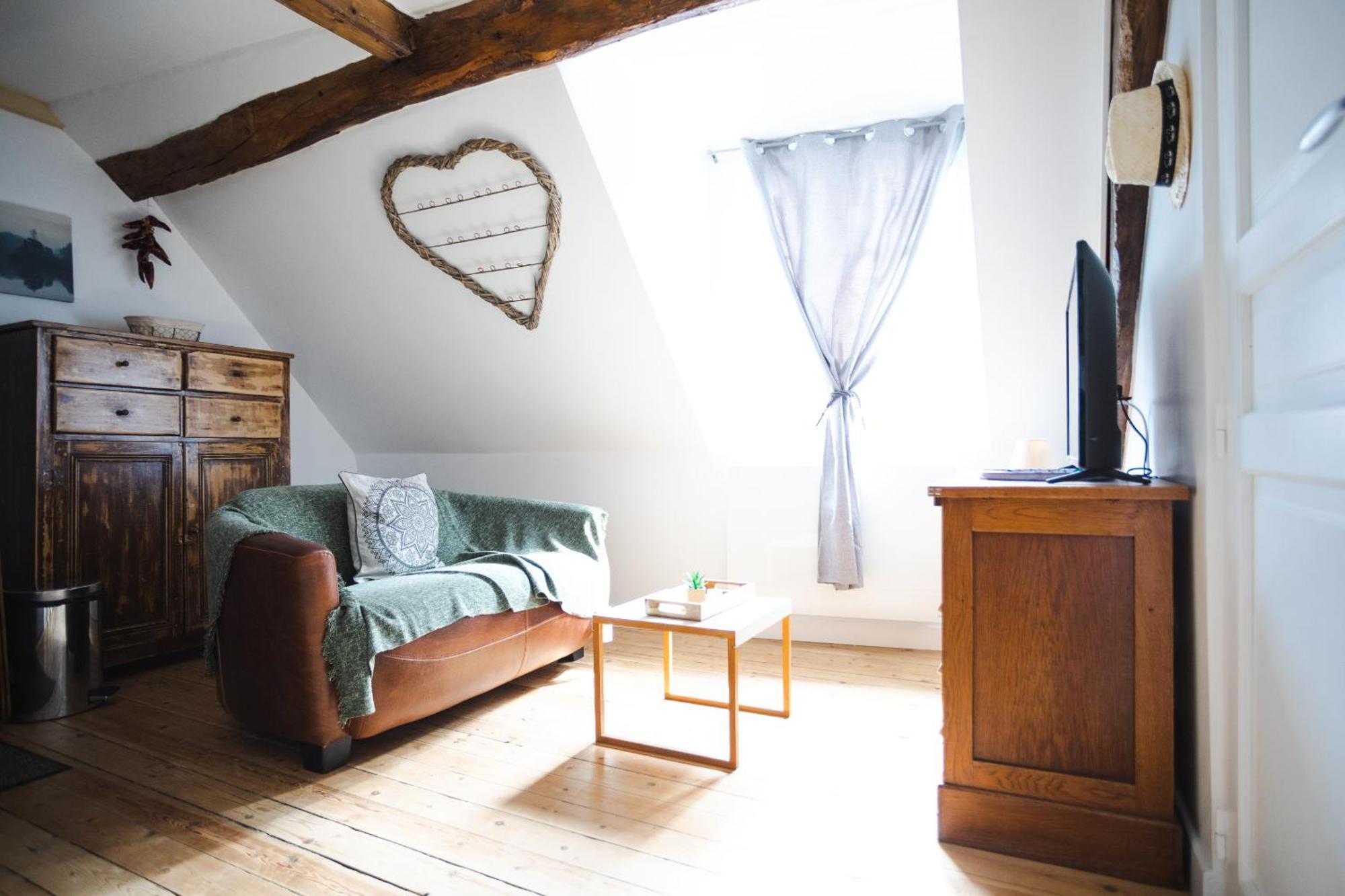 La Villa Au Petit Bonheur Honfleur Rom bilde